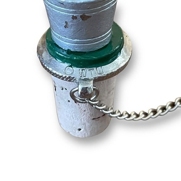 WTU Wine Things Unlimted Champagne Bucket NYE Pewter & Cork Stopper Barware - Picture 4 of 4